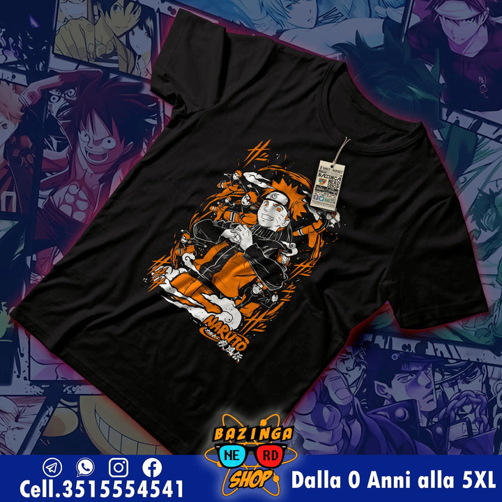 T-Shirt Naruto Moltiplicazione