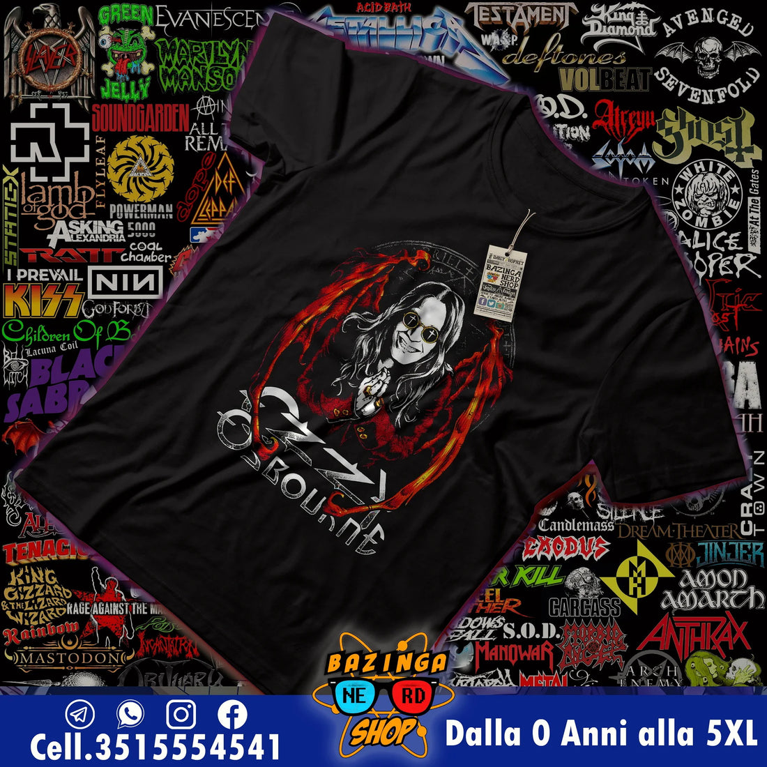 T-Shirt Ozzy Osbourne