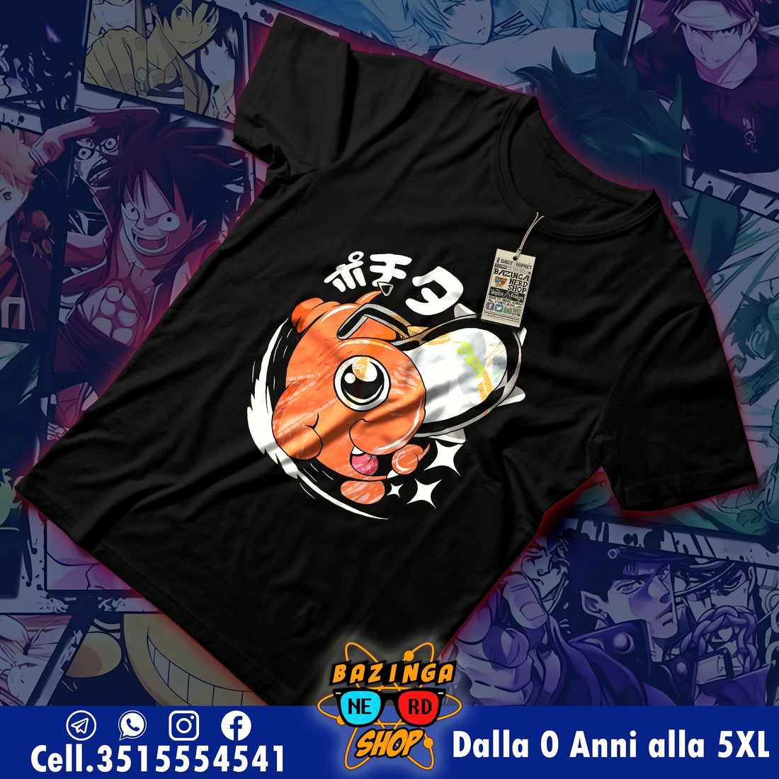 T-Shirt Pochita Chainsaw Man 2