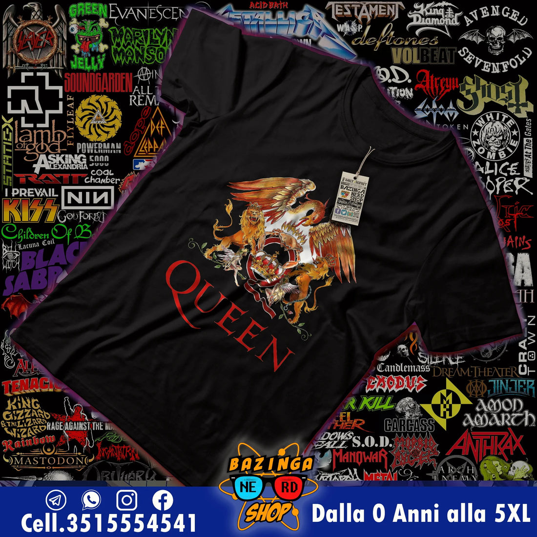 T-Shirt Queen Logo