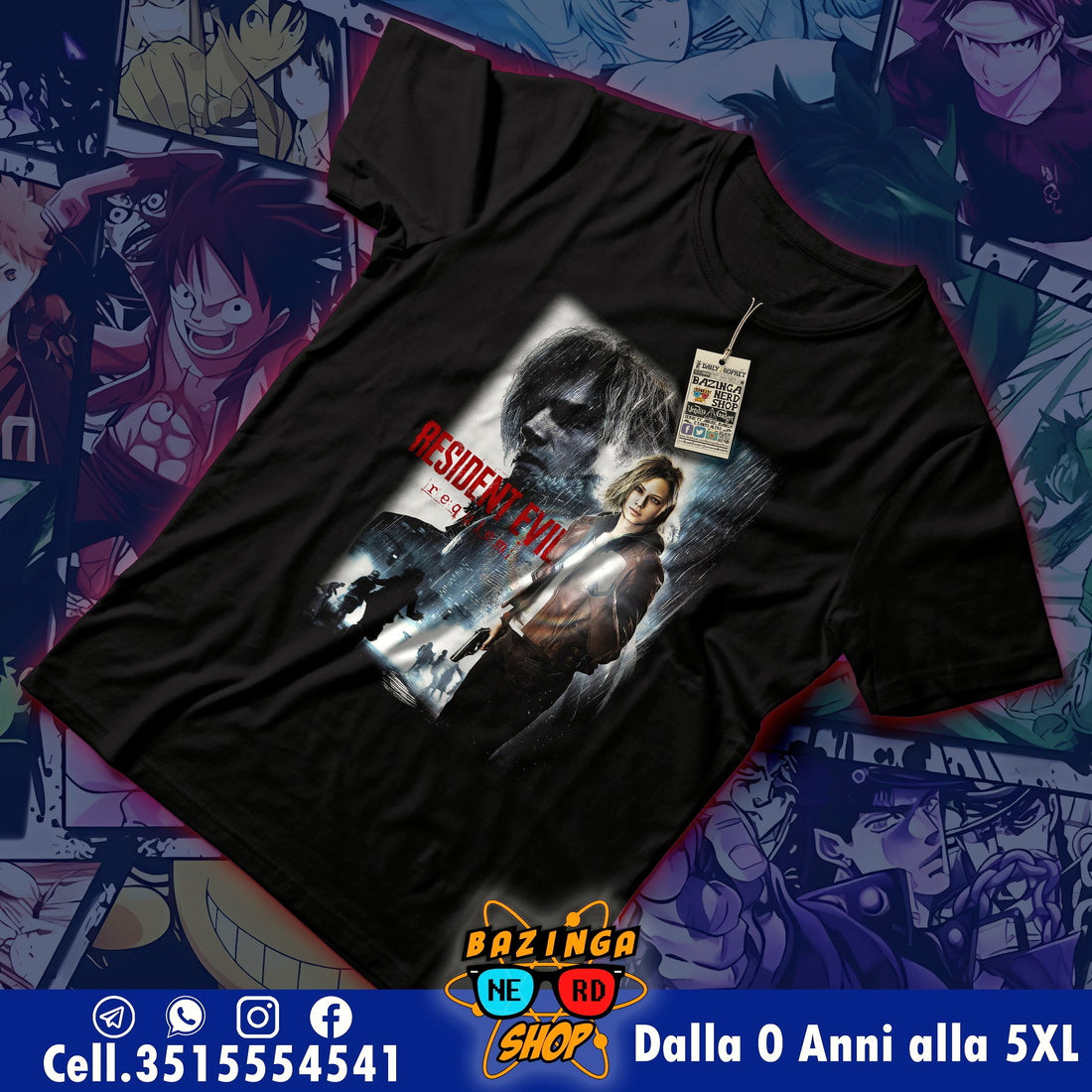 T-Shirt Resident Evil Requiem