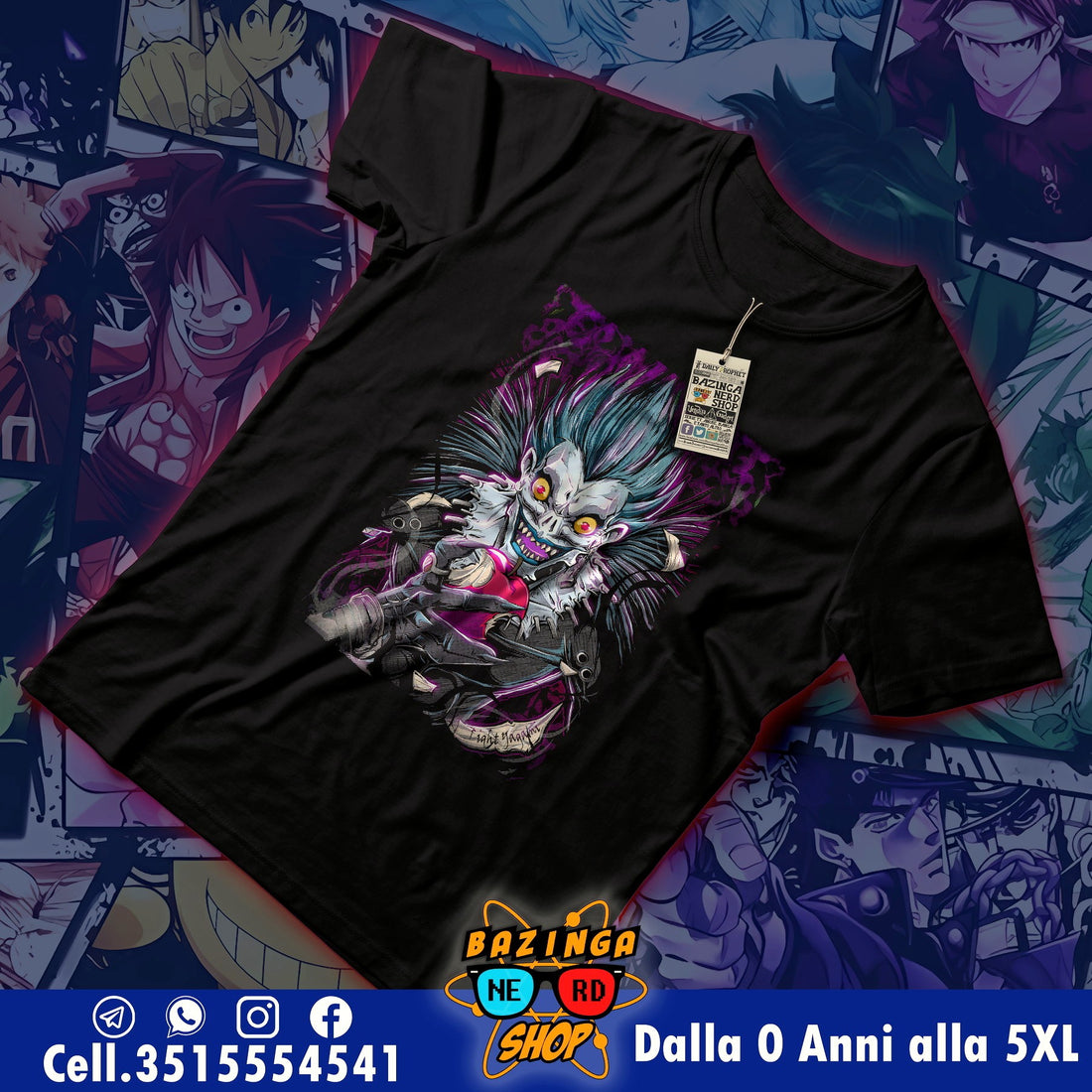 T-Shirt Ryuk Death Note