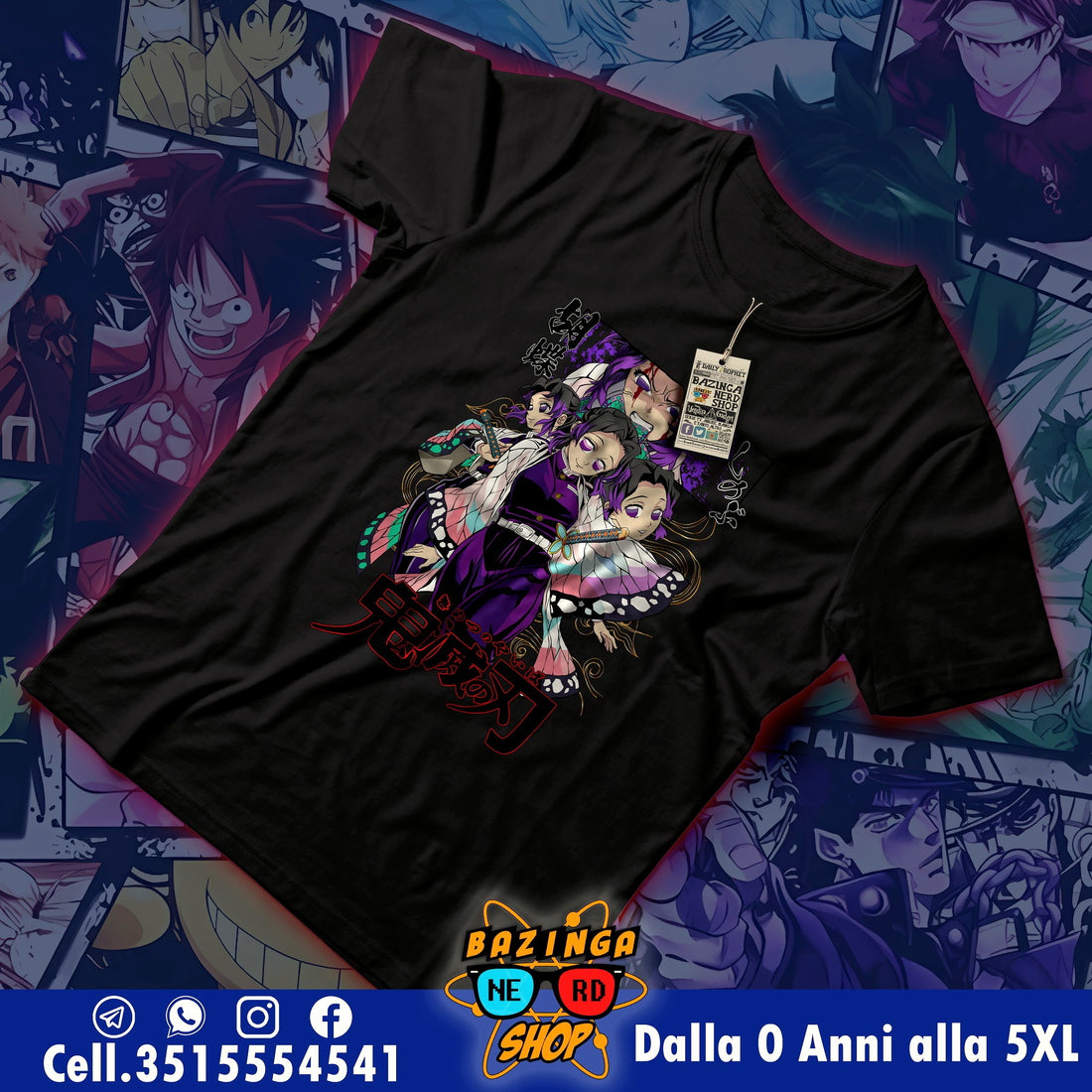 T-Shirt Shinobu Demon Slayer