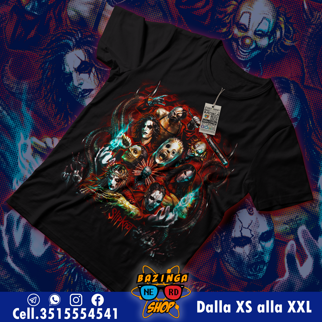 T-Shirt Slipknot Band