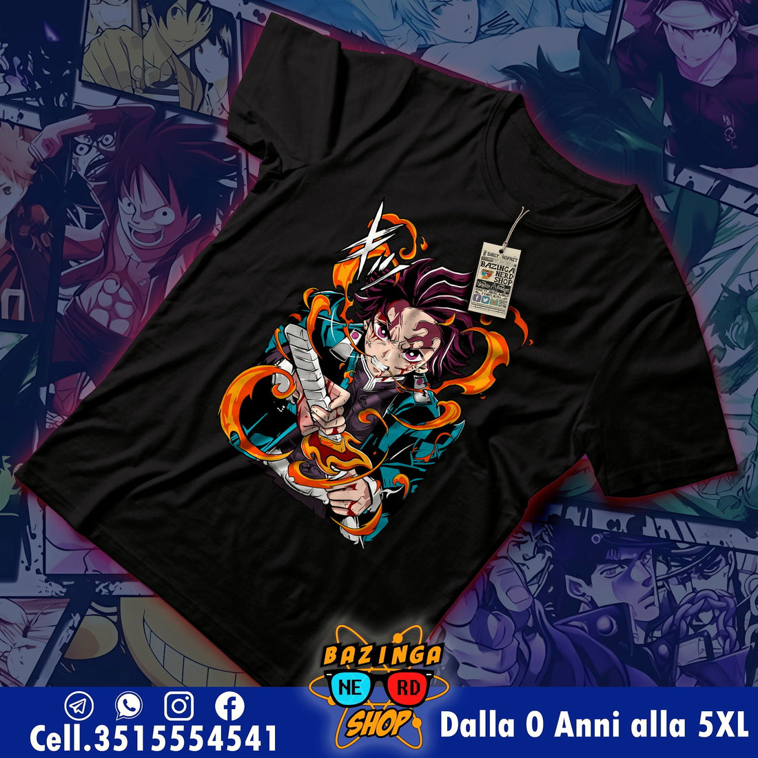 T-Shirt Tanjiro Demon Slayer