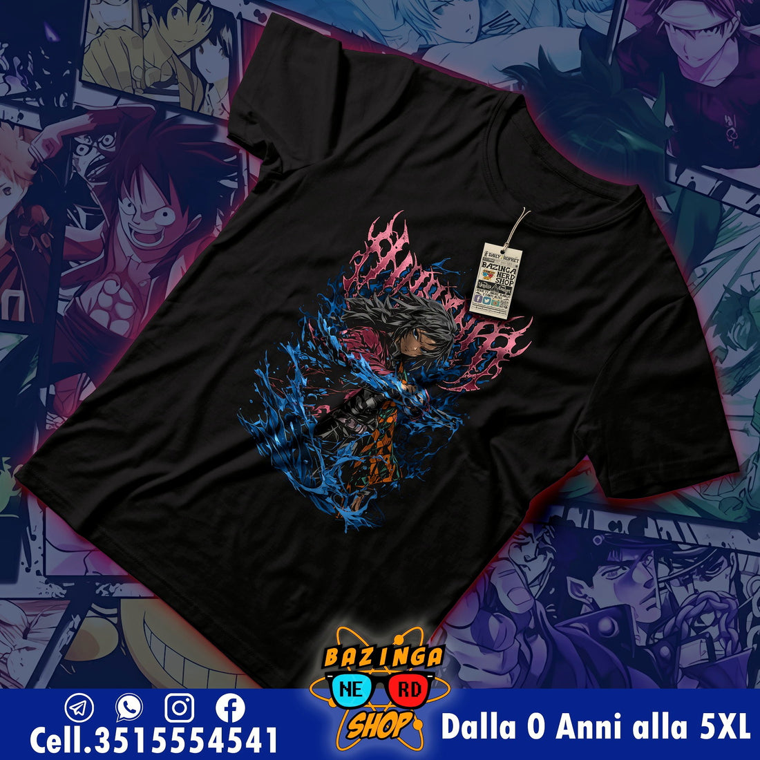 T-Shirt Tomioka Demon Slayer