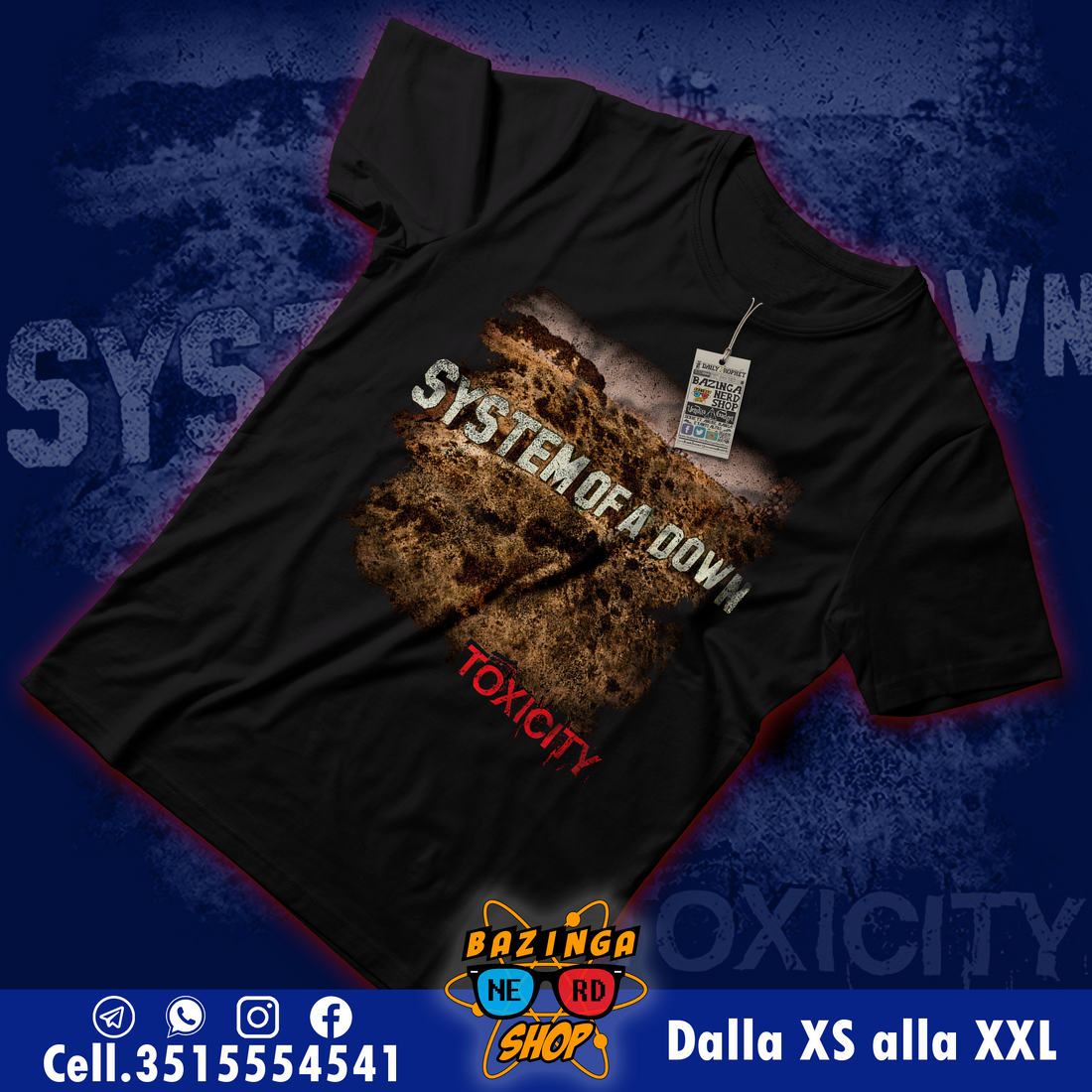 T-Shirt Toxicity System of a Down