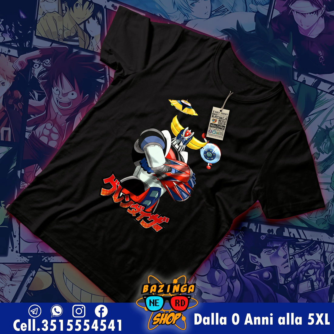 T-Shirt Ufo Robot