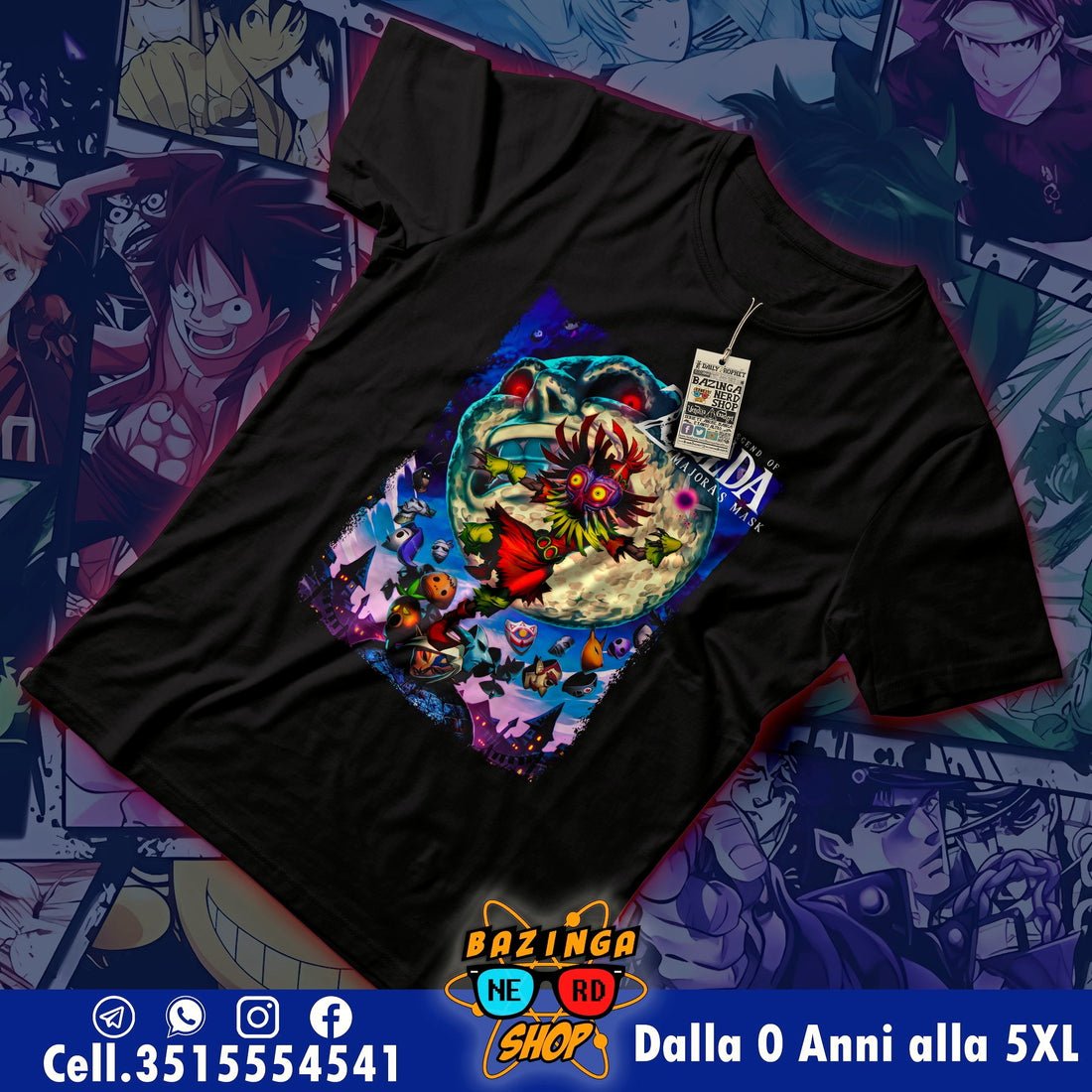 T-Shirt Zelda Majoras Mask