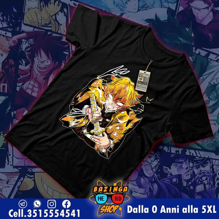 T-Shirt Zenitsu Demon Slayer